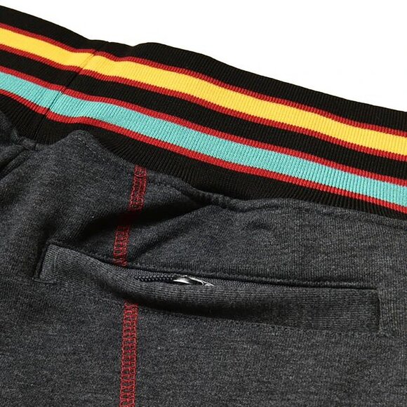 AACA Vintage 90s Sweatpants Old School Hip Hop Joggers Retro Streetwear - Picture 6 of 7